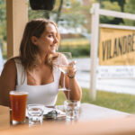 Dégustation de vin en vignoble près de North Hatley, Cantons-de-l'Est