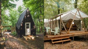 Read more about the article Mini chalet vs tente safari : comment choisir ton glamping